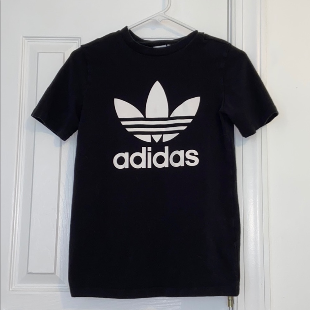 Black Adidas Logo Shirt